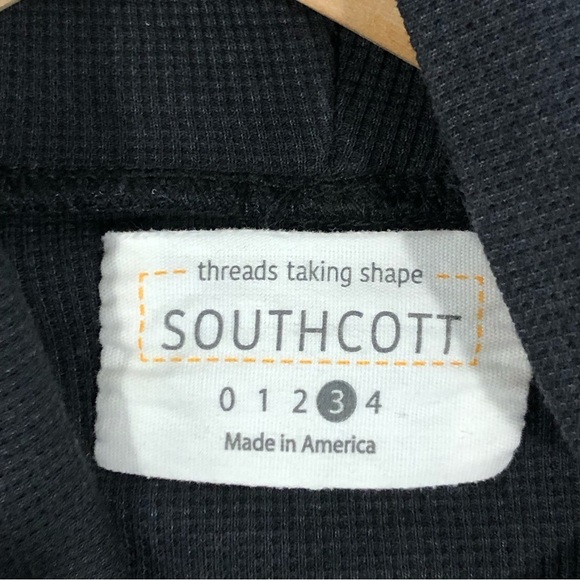 Southcott dark grey Waffle knit, call Nick drawstring pull over - Picture 3 of 9